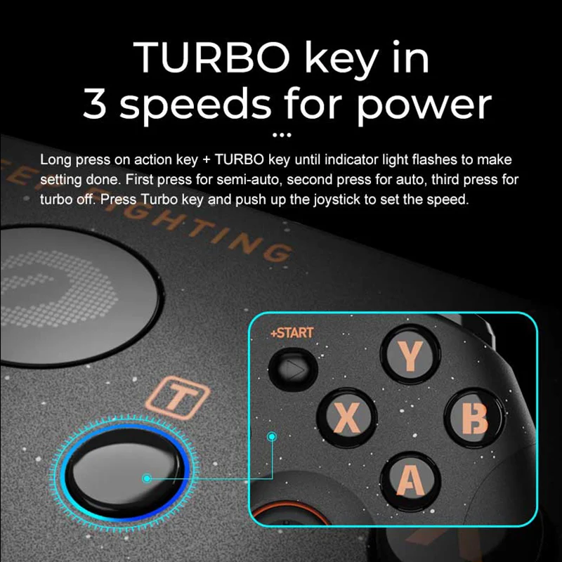 DAREU 블루투스 게임패드 무선 게임 컨트롤러 360 °   안드로이드 TV 전화 스위치용 PC 조이스틱 듀얼쇼크 컨트롤러