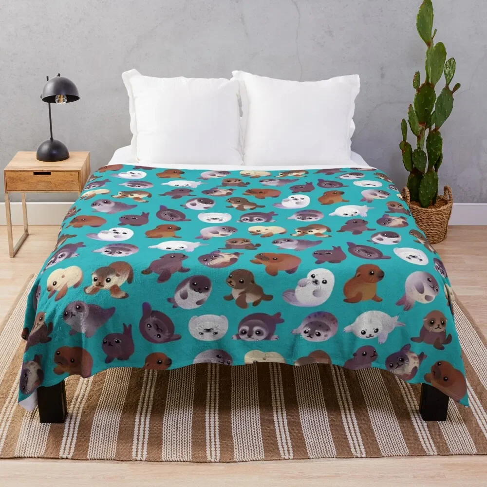 

Seal pup Throw Blanket Softest Sofa Throw Blankets