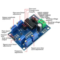 ICL8038 Waveform Signal Generator Sine Triangle Square Wave Module 10Hz-450KHz Medium and Low Frequency Signal Source 12V to 15V 2