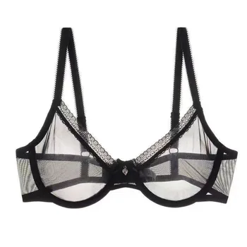 Sexy Sensual Underwear Big Boobs Small Boobs Hot Romantic Thin Push Up Lingerie Push Up Breast Anti Sag Soft Underwire Bra 1