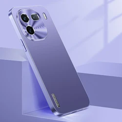 Sleek Ultra - Thin Plastic Case with Aluminum Lens Protection for IQOO 11 Pro (PURPLE)