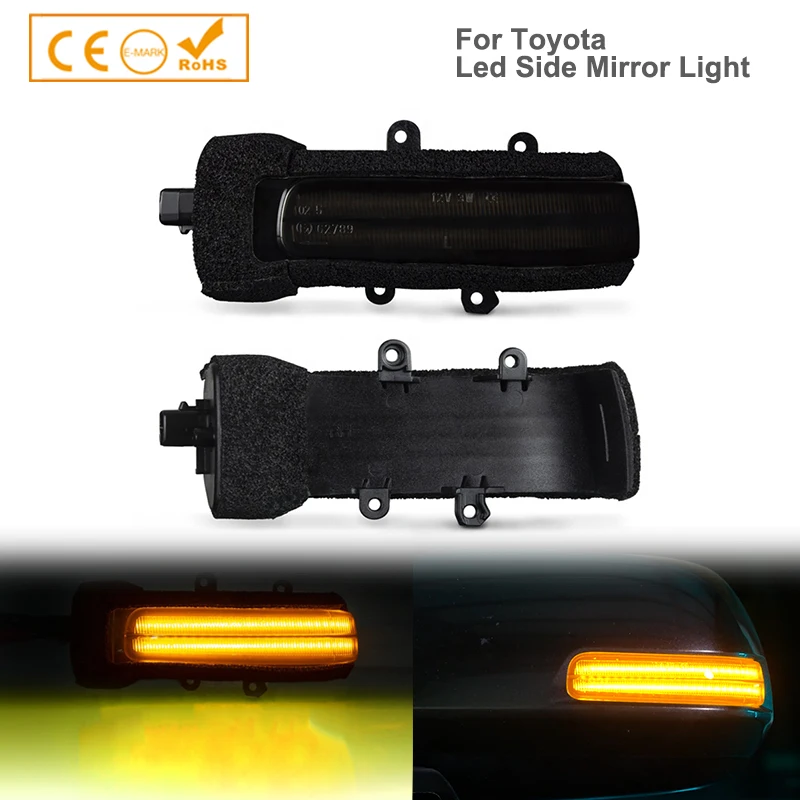 

Car Accessories LED Mirror Turn Signal Light Pair LH & RH for Toyota Tacoma Sienna 4Runner Rav4 New