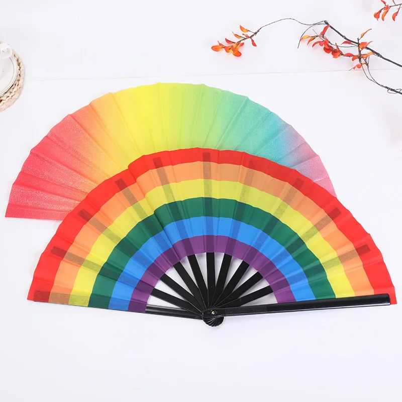 Chinese Kung Fu Fan Martial Arts Dance Folding Fan Traditional Martial Ventilador Portable Hand Folding Fans Performance Props folding fan hand fan kung fu fan
