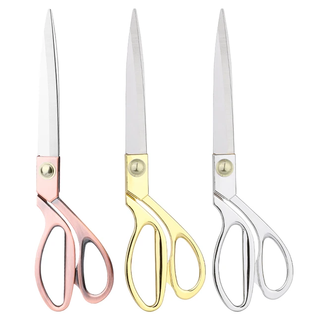 Tailor Scissors Sewing Scissors for Fabric 25cm Stainless Steel Scissor  Sewing Tool Clothing Cutter Shears DIY Sewing Tools - AliExpress