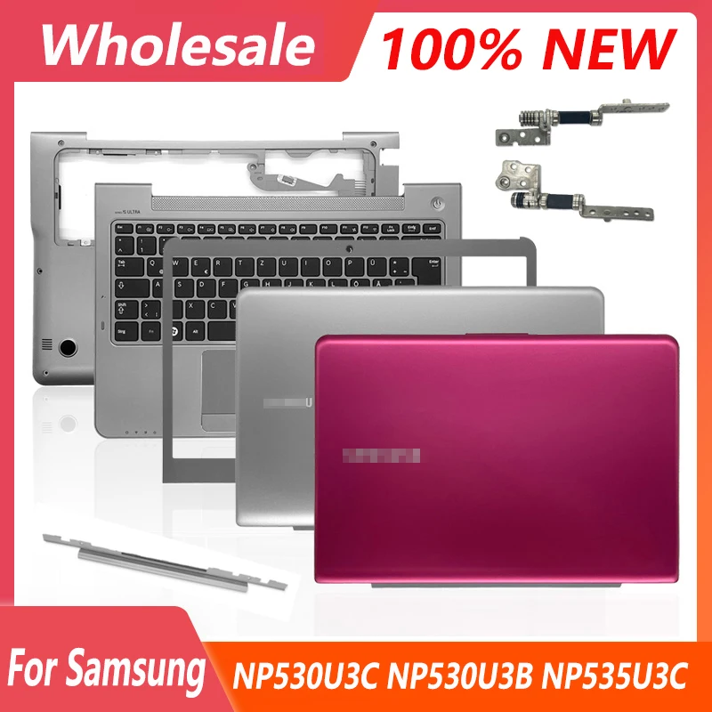 Новинка для Samsung NP530U3C NP530U3B NP535U3C NP535U3B задняя крышка ЖК-дисплея/передняя