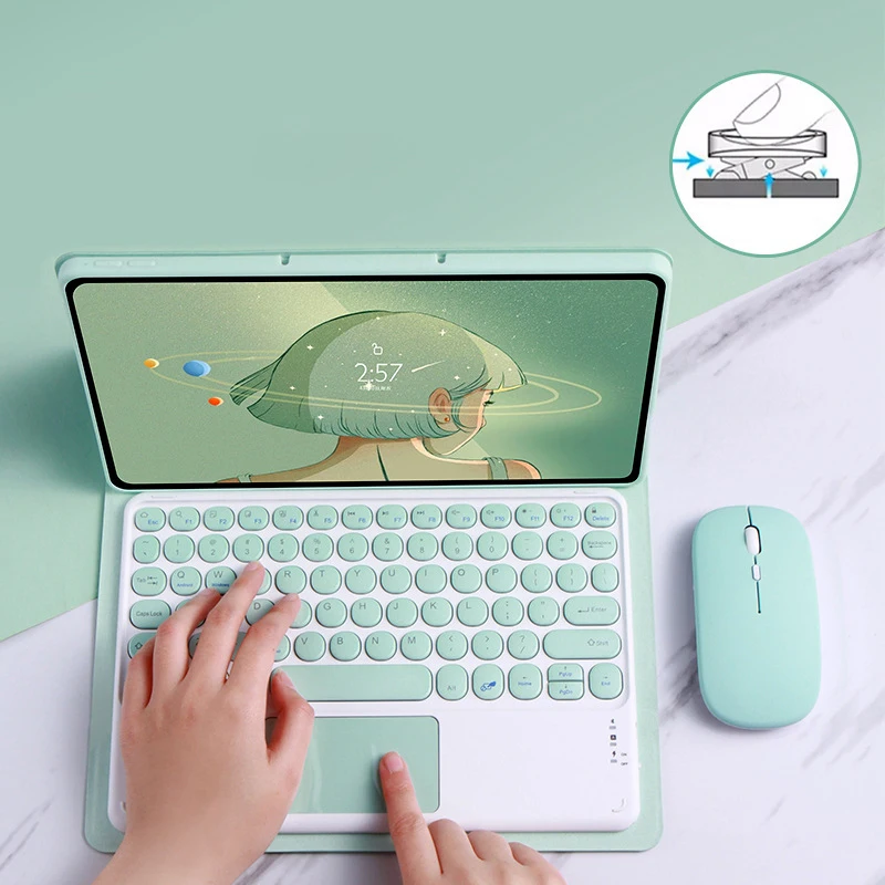 Capa Magnética sem Fio para Xiaomi Mipad Pro Mouse de Teclado Bluetooth mi Pad 11 Smart Cover 2023 - Imagem 5