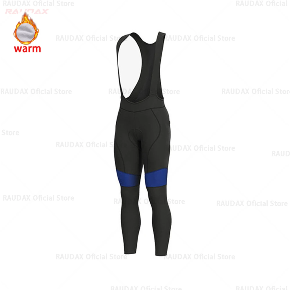 Warm Winter Pants Men's Road Bike Black Cycling Bib Mountain Bike Pantsr Team Thickened 19d Cushion Outdoor Cycling Pants