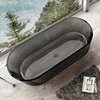 1700x750x540mm New Design Resin Freestanding Bathtub Online Celebrity Colored Transparent Muti-Sized Tub RS1061-CA 3