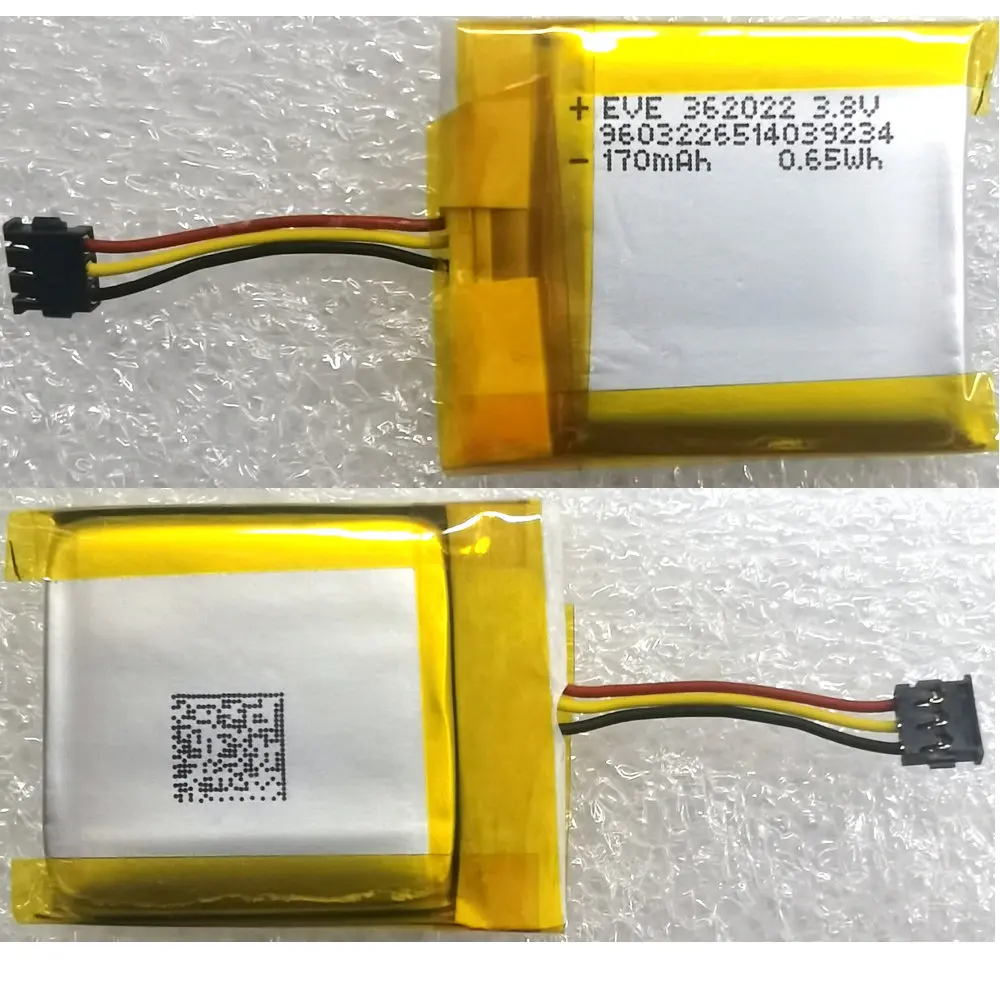 

3.8V 170mAh Brand New 0riginal EVE 362022 Replacement Battery