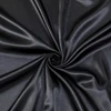 1Pc Satin Fitted Sheet Solid Colour Twin Full Queen Ice Silk Mattress Cover Natural With Elastic Band Bed Sheet (No Pillowcase) 5