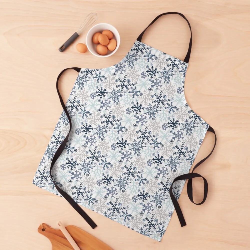 

Painted Snowflakes - Blue Apron Kitchen household items