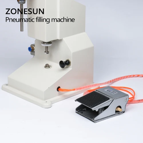 ZONESUN 공압 잼 손 소독제 젤 크림, 꿀 비누, 칠리 소스, 바디 샵 버터 오일, ZS-A02 병 필러, 50 ml, 100ml 4