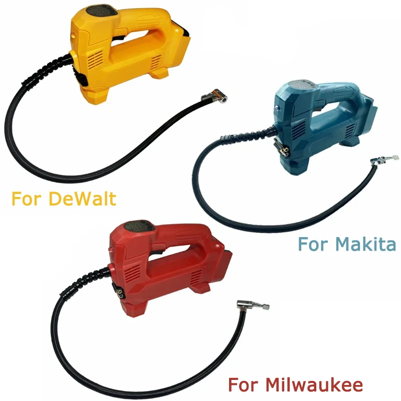 Zwincky Per Makita/Dewalt /Milwaukee 18-20V Batteria Cordless Gonfiatore Per Pneumatici Per Auto Compressore D'Aria Portatile Pompa D'Aria Elettrica D