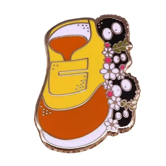 Cute Elf Enamel Pin Japanese Classic Anime Character Brooch Kawaii Jewelry Fans Collect Souvenirs