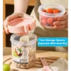 Carry Breakfast Cup Salad Cups Portable Yogurt Cereal Oatmeal Snacks Parfait Containers Salad Dressing Holders with Lid Forks 3