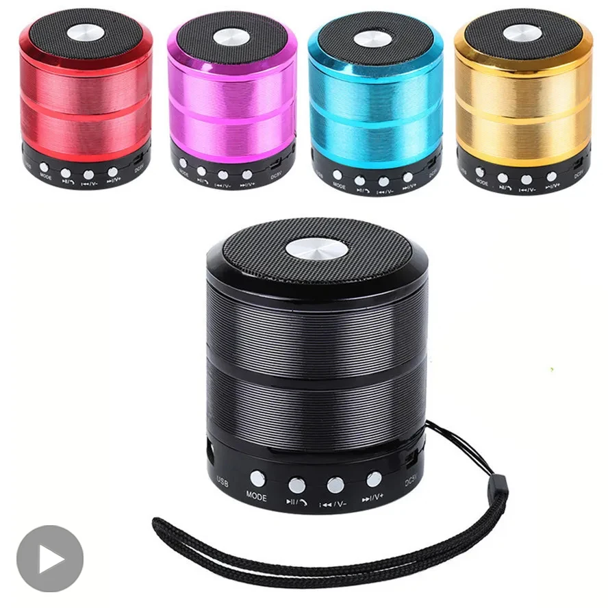 Portable Mini Wireless Bluetooth Speaker Sound Box Music Radio FM Bocina Bass Coluna Blootooth Caixa De Som Acoustics Mp3 Column