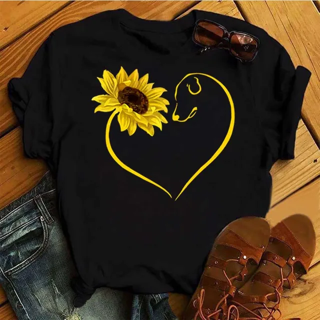 Than Heart Women's T-shirt Harajuku Love T Shirt Women Fashion Ladies Black Graphic T Shirts Women 2022 New Summer Femme Clothes JB398
