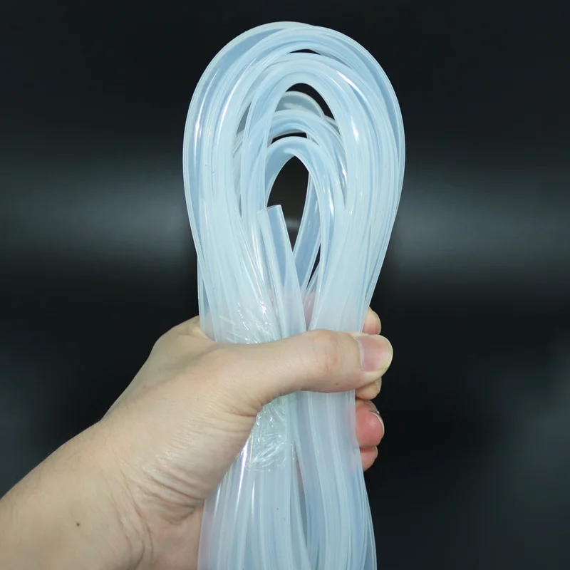Silicone Tube Food Grade High Temperature Transparent 2 4 5 6 7 8 10 12 14mm for Aquarium Faucet Garden Car