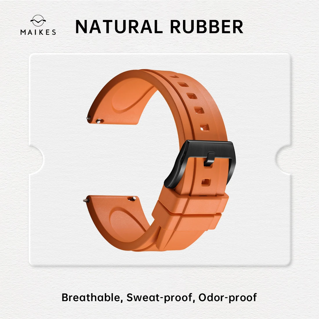 Versatile Quick Release Rubber Watch Strap - Premium Smart Watch Band Accessory