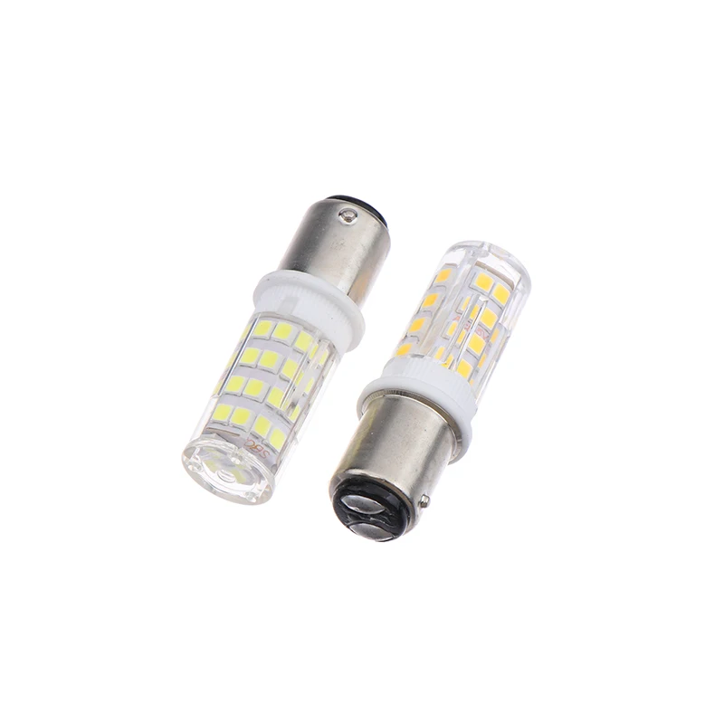 1Pc 220V BA15D 에너지 절약 옥수수 전구 크리스탈 램프 5W Led 조명 조명 재봉틀/보트/인테리어에 적합 높은 밝기