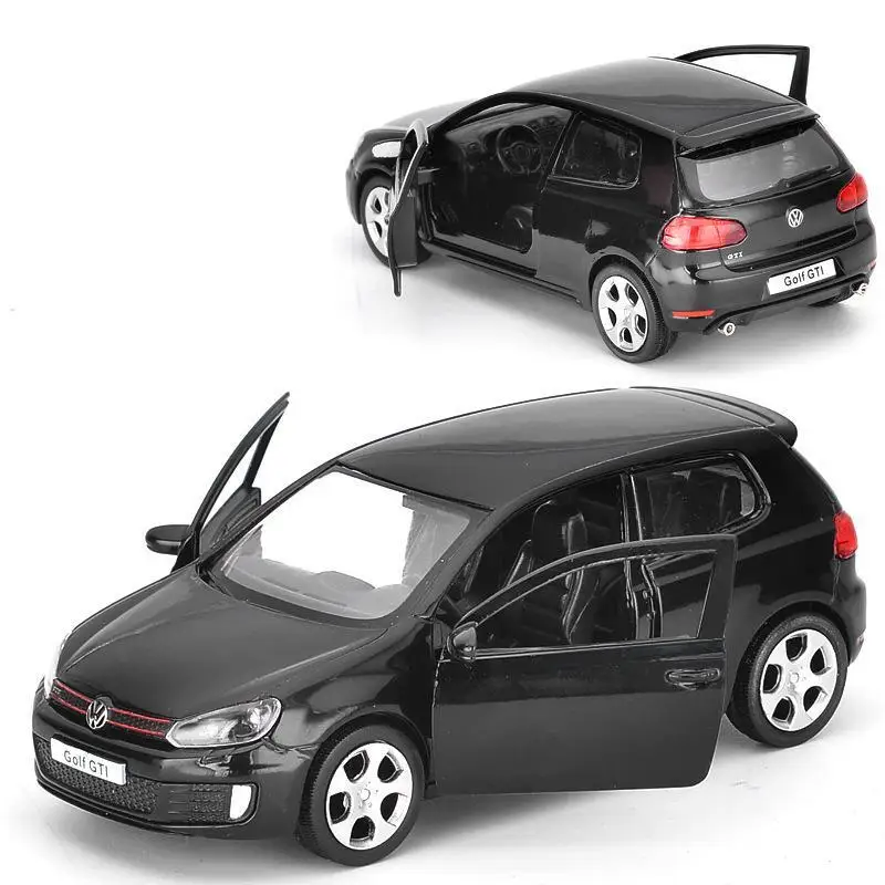 1/36 Volkswagen Golf GTI RMZ CiTY 5'' Toy Car Model for Children