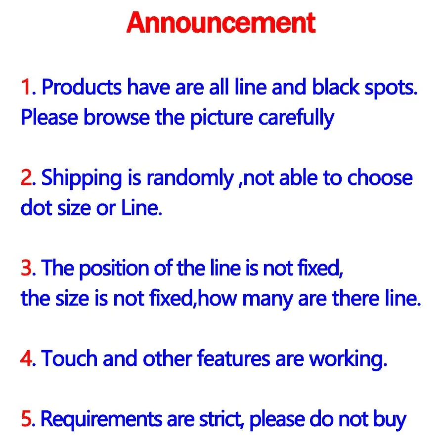 Flaw LCD For LG G6 LCD Display With Touch Screen Digitizer Assembly With Frame H870 H870DS H872 LS993 VS998 US997 LCD Screen