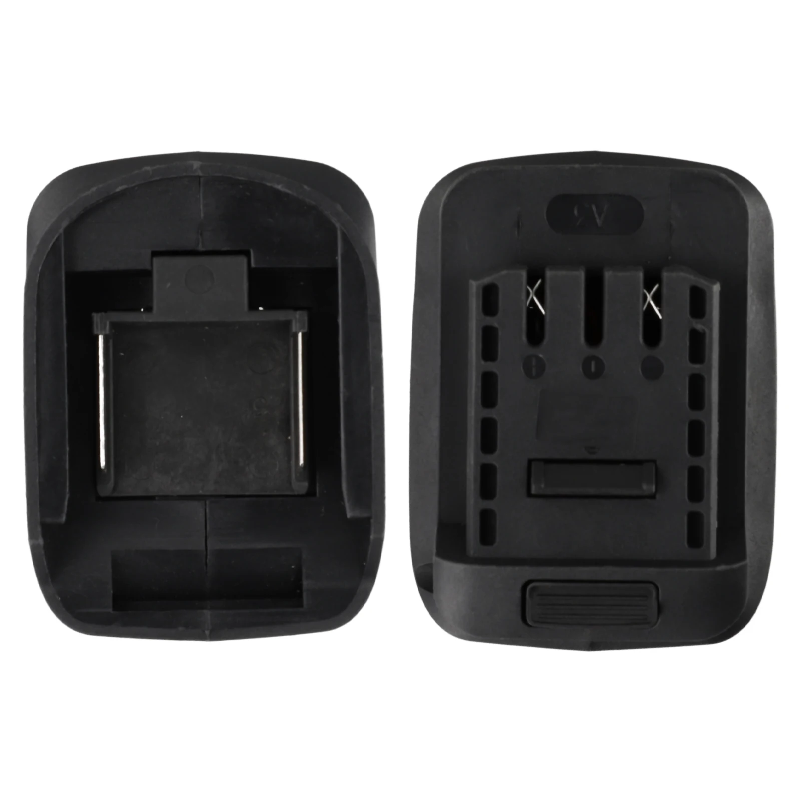 Replacement Battery Adapter Connector Holder Base Case High Power Applications Plastic For 18V Li-ion Battery Black