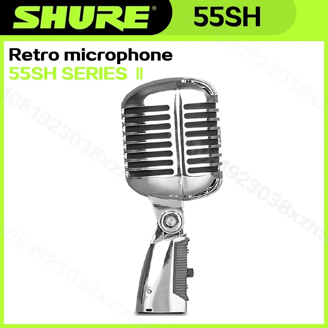 SHURE 55SH SERIES II Dynamic Retro Microphone Stage Performance Live Anchor KTV Recording Microphone Stand dynamic microphone