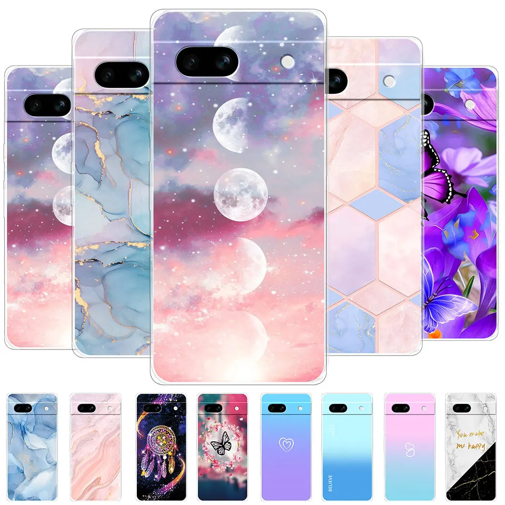 Per Google Pixel 7A 6A Custodia Trasparente Custodia Morbida In Silicone Tpu Per Google Pixel 7 Pro /Pixel 6 Pro Per Google Pixel 8 Pro Fundas