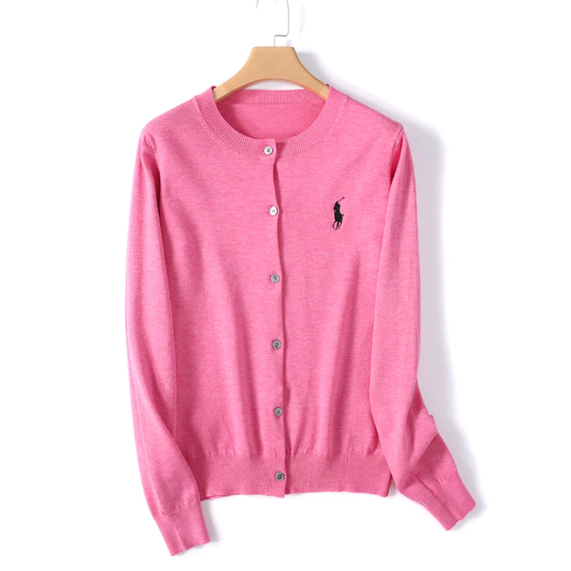Couple's boutique high-end embroidered knitted women's cashmere sweater round neck men's cardigan long sleeved new cashmere swea 6