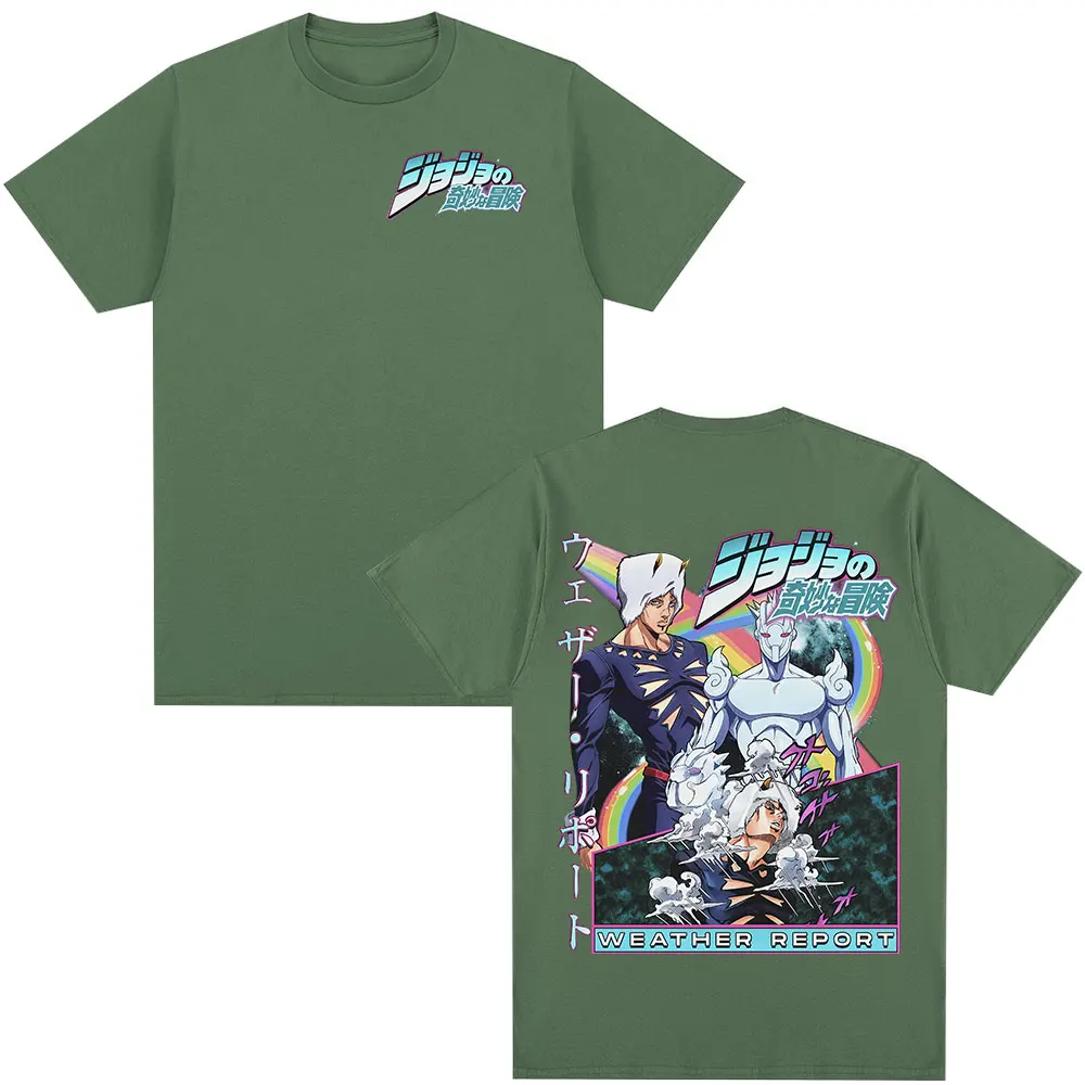 JoJo's Bizarre Adventure Graphic Tee – Unisex Fashion Casual Streetwear