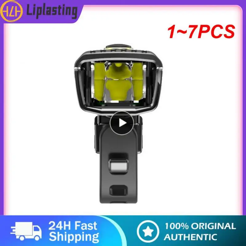 

1~7PCS USB Charging Light Set Outdoor Cycling Headlight Taillight Set Riding Satety Light Bike Accessories