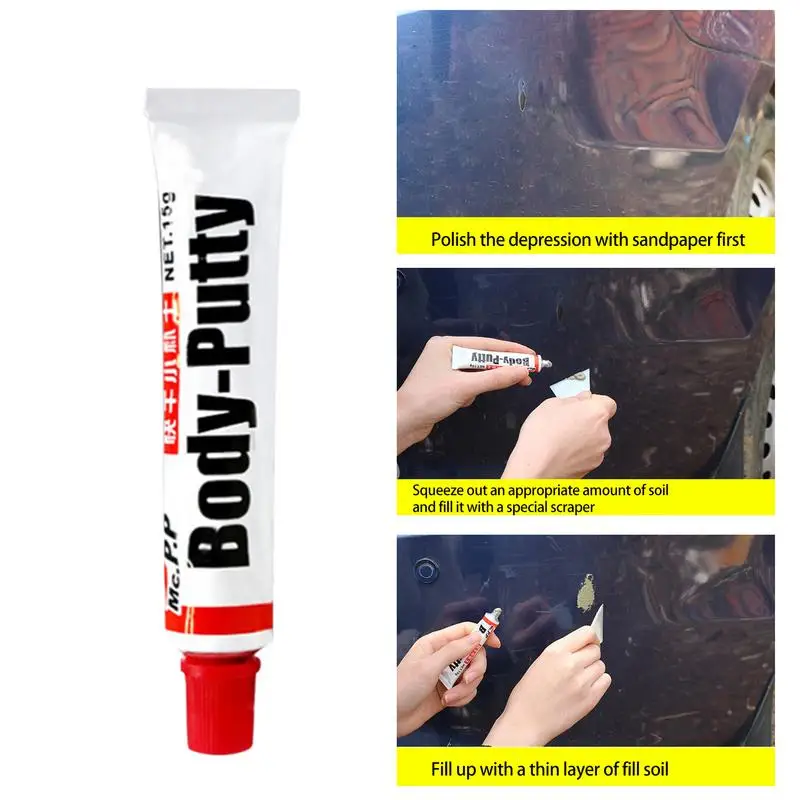 Car Repair Paste Auto Putty Scratch Repair Pen Physical Sanding Vehicle Fix Supplies For Boats Appliances Bathtubs Countertops car scratch repair paste