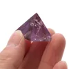 Amethyst Crystal Pyramid Egyptian Clear Stone Home Desk Decor Healing Gifts 20mm 6