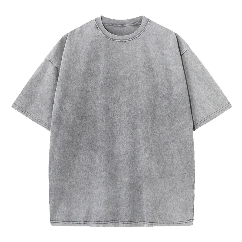 รูปสินค้า เสื้อยืดแฟชั่นวินเทจ แขนสั้น ผ้าฝ้าย ใส่สบาย ยืดหยุ่น