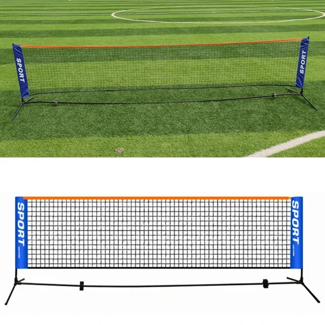 Portable Badminton Tennis Net Sports Net for Pickleball Tennis Soccer Training(only net, no stand)