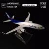 Scale 1:400 Metal Aircraft Replica 15cm Chile LAN B737 Boeing Airbus Airplane Diecast Model Kids Room Decor Gift Toys for Boy 2