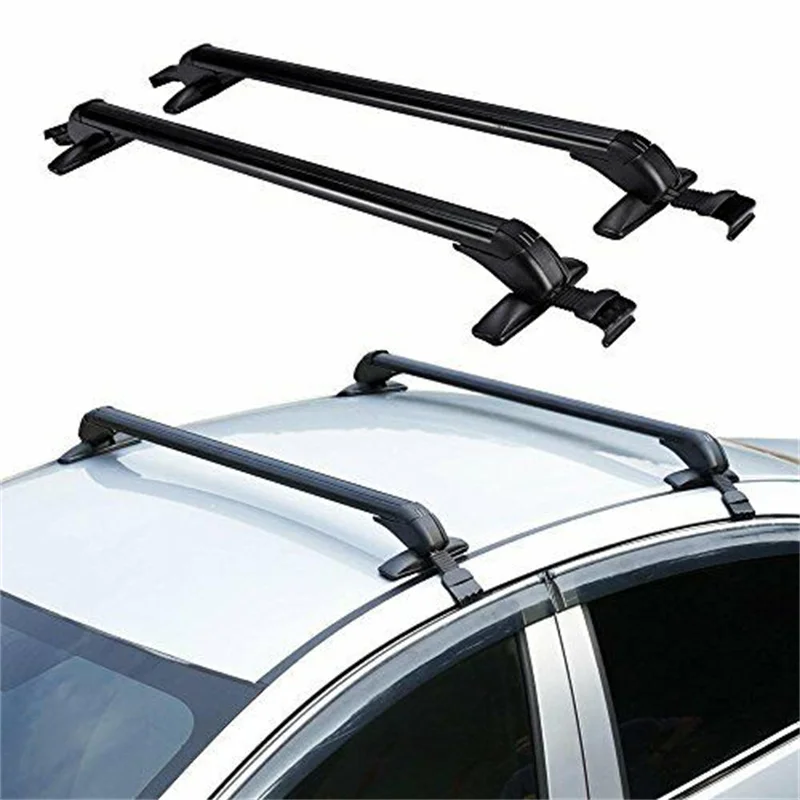 

2pcs Car Universal Roof Rack Baggage Lage Cross Bar Carrier For Honda Civic 2006-2020
