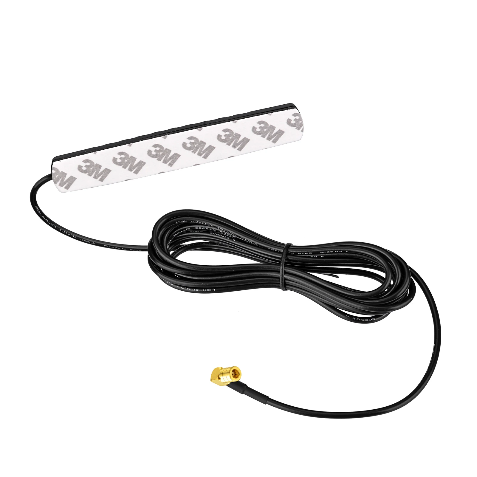 Superbat Universal DAB+/FM/AM Car Windshield Patch Antenna with 3M SMB Cable for Pioneer/Alpine/Clarion Digital Radios