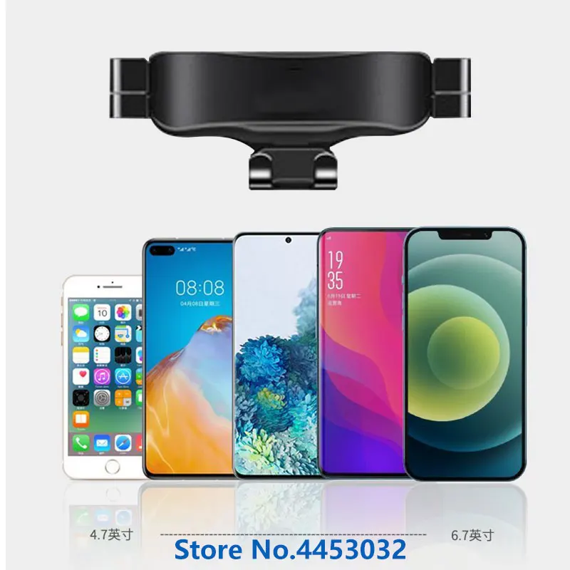 르노 콜레오스 차량용 휴대폰 거치대, 중력 GPS 스탠드 클립, 공기 배출구 브래킷, 고정 베이스 액세서리 포함, 2009-2016
