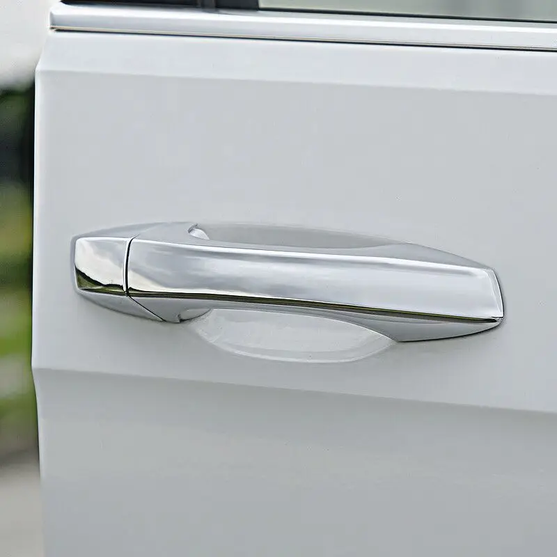 Car Door Handle For Volkswagen VW GOLF 7 MK7 2013-Black Chrome Car Side Door Handle Cover Trim Sticker Styling Accessories