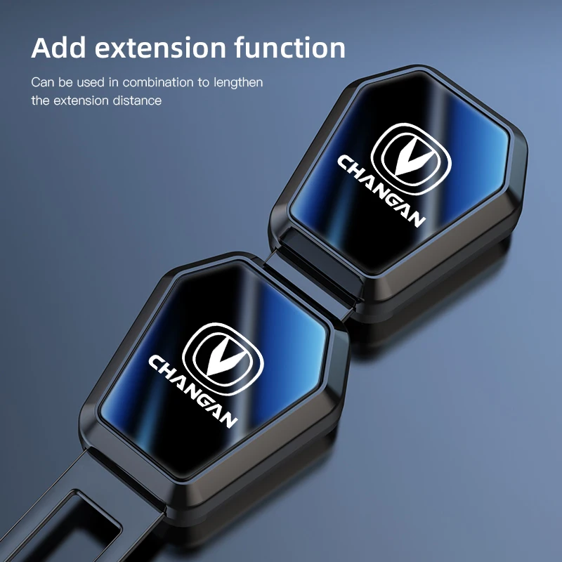 Car Safety Seatbelt Clip Extender for Changan UNI-K CS35 CX70 CS85 CS55 CS75 CS15 Alsvin UNI-T Hunter