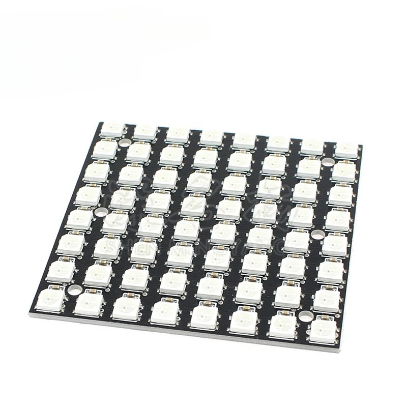 64비트 WS2812 5050 RGB LED 내장 풀컬러 드라이버 랜턴 개발 보드