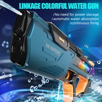 New Electric Water Blaster Toy with Light for Outdoor Play for Kids and Adults