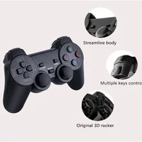 Игровая консоль M8 в стиле ретро, двойной беспроводной геймпад, ТВ-игровая приставка 4K HD 20000, классические игры, портативный игровой плеер в стиле ретро — изображение 4