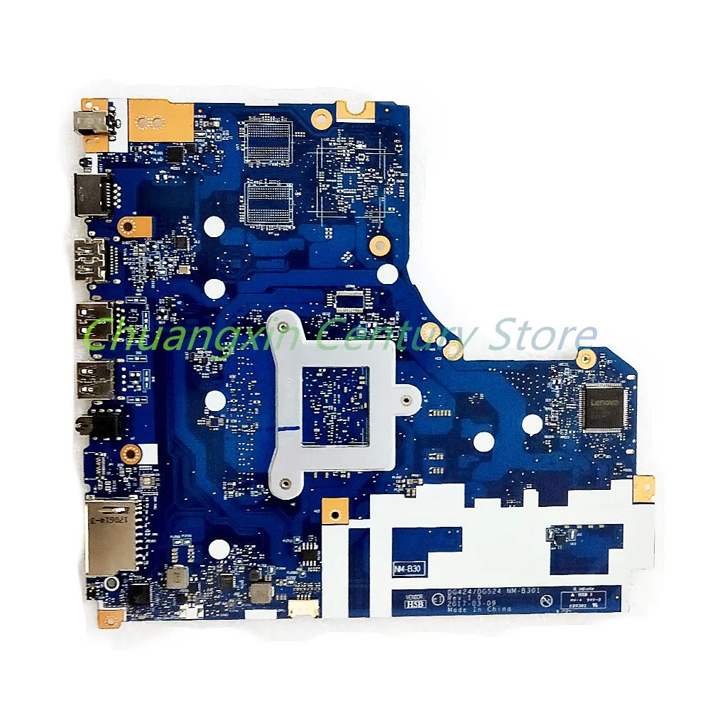 Placa-mãe Portátil para Lenovo Ideapad Totalmente Trabalho Ideapad 32015iap Dg424 Dg524 Nm-b301 com N3350 N4200 100 Testado - Imagem 3