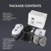 Cleaner Robot,Smart Glass Cleaning Robotic with 5600Pa Strong Suction,Remote Control Window Cleaning Robot for Windows/Tiles/Cla 2
