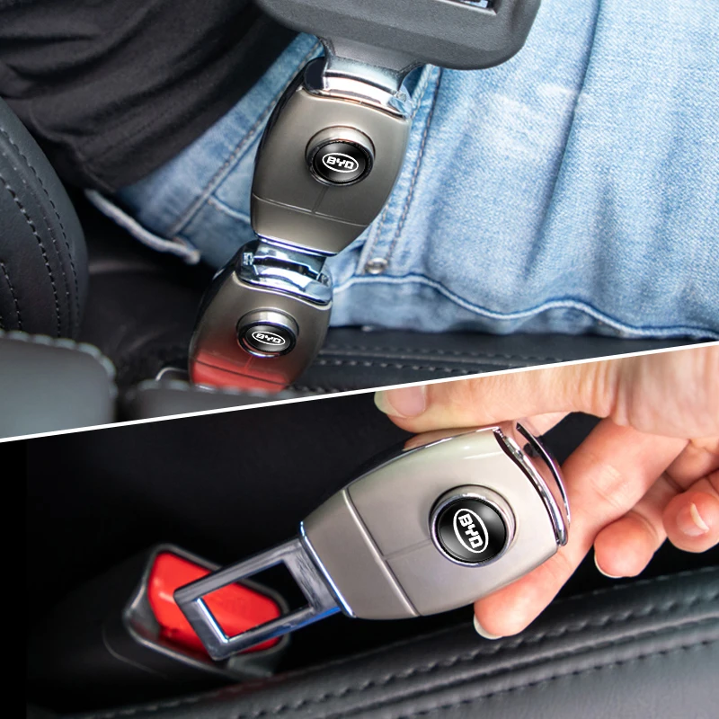 Car Seat Belt Extenders Plug Seatbelt Buckle Socket For BYD s6 2022