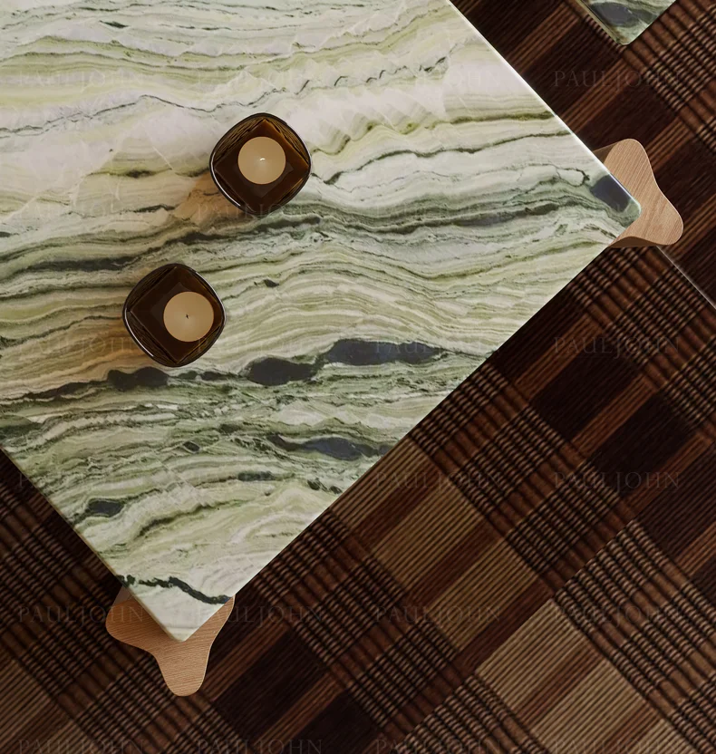 Italian Minimalist Coffee Table Aesthetic Designer Living Room Light Luxury Side Table Accessories Decoration Meubles Furniture