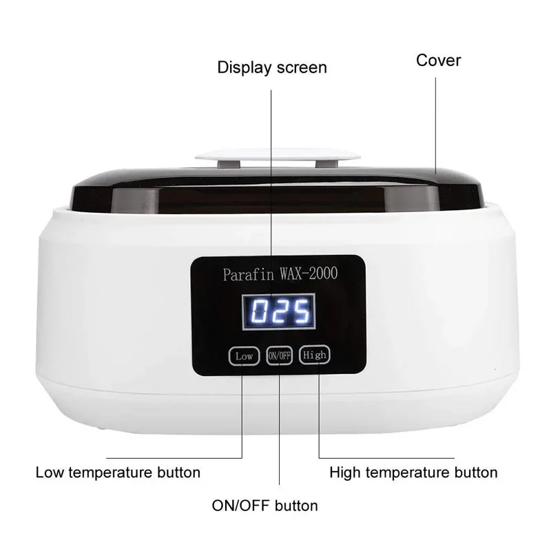 Hands and Feet Mask Warmer Paraffin Wax Bath Heater Machine Moisturizing Hydrating Kit Hand Waxing Spa Smooth and Soft Skin Care 4